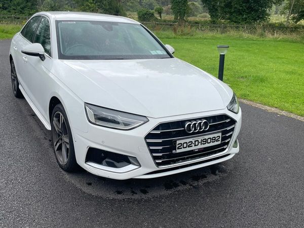 Audi A4 Saloon, Diesel, 2020, White