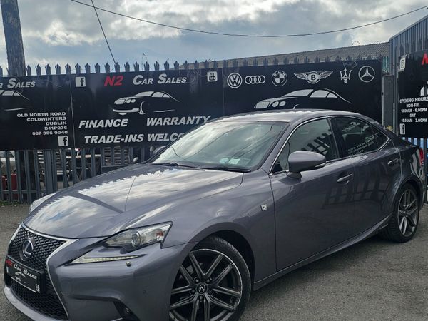 Lexus IS Saloon, Petrol Hybrid, 2015, Grey
