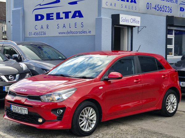 Kia Rio Hatchback, Petrol, 2022, Red