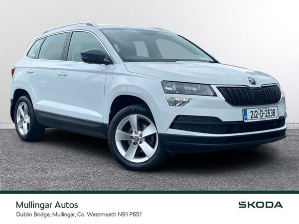 Skoda Karoq Estate, Petrol, 2021, White