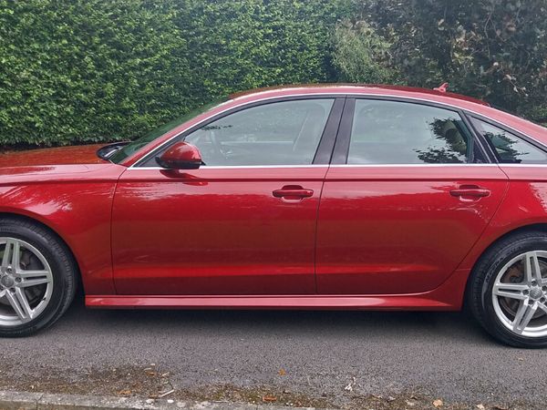 Audi A6 Saloon, Diesel, 2018, Red