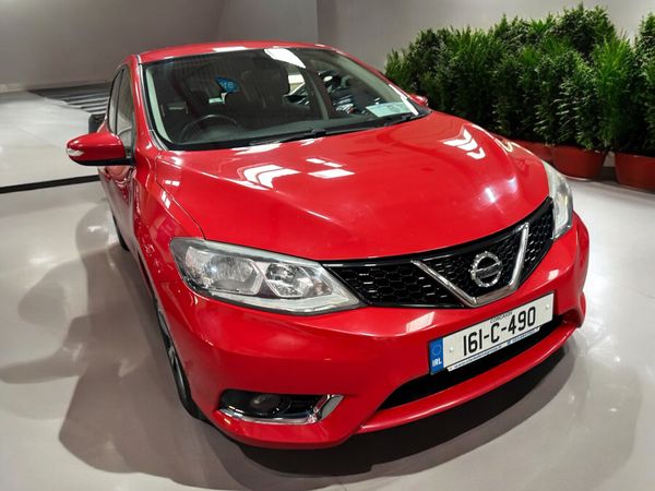 Nissan Pulsar Hatchback, Petrol, 2016, Red