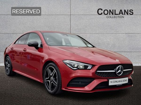 Mercedes-Benz CLA Saloon, Diesel, 2022, Red
