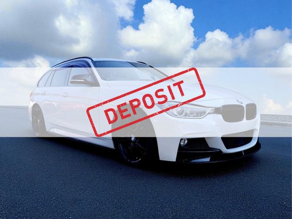 BMW 3-Series Estate, Diesel, 2014, White