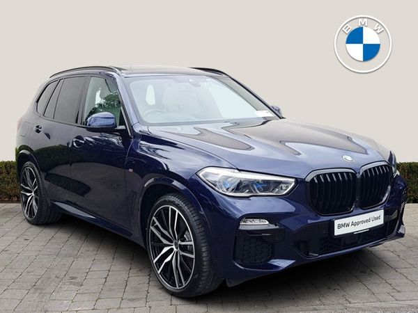 BMW X5 SUV, Petrol Plug-in Hybrid, 2021, Blue