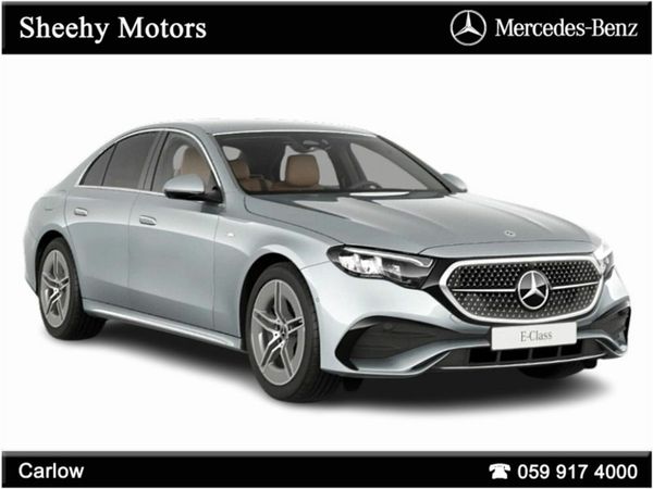 Mercedes-Benz E-Class Saloon, Diesel Plug-in Hybrid, 2025, Silver