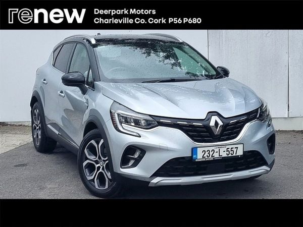 Renault Captur Hatchback, Petrol Hybrid, 2023, Grey