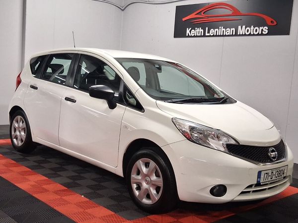 Nissan Note MPV, Petrol, 2017, White