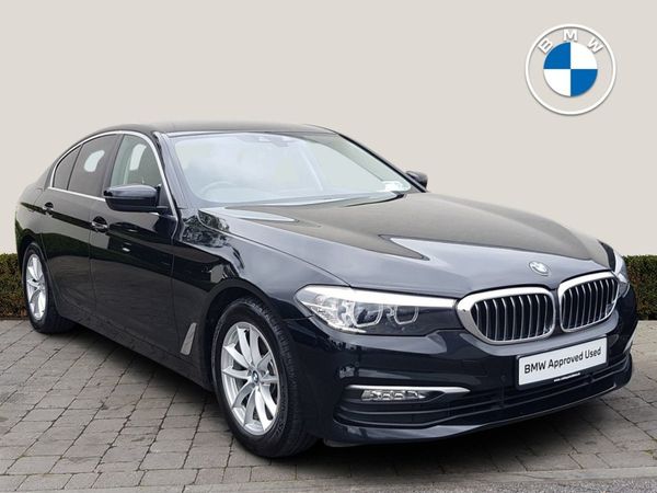 BMW 5-Series Saloon, Diesel, 2018, Black