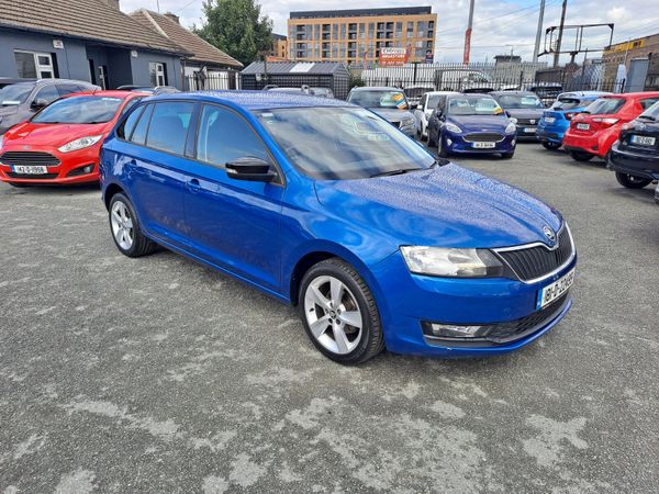 Skoda Rapid Hatchback, Petrol, 2018, Blue