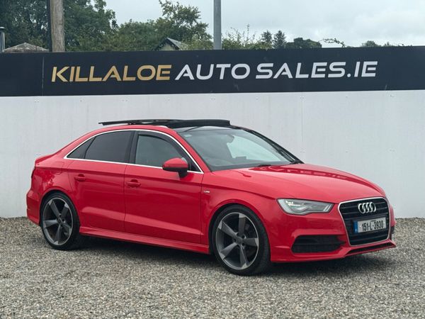 Audi A3 Saloon, Diesel, 2015, Red