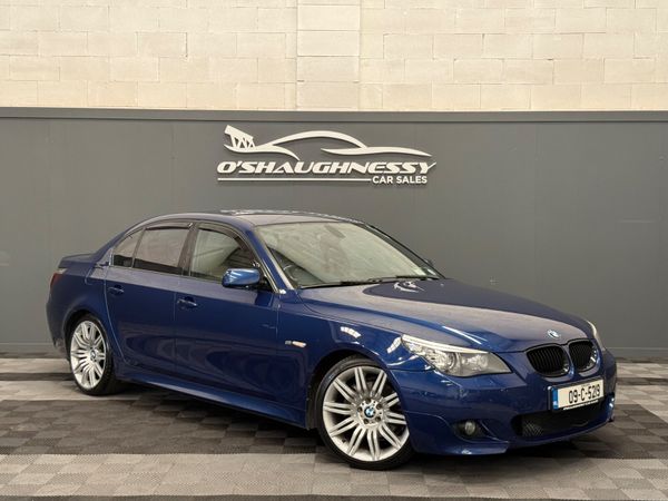 BMW 5-Series Saloon, Diesel, 2009, Blue