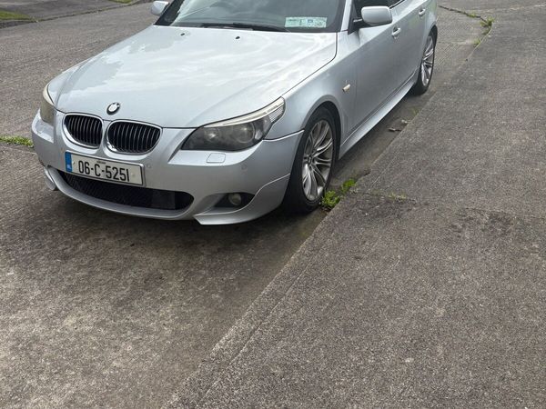 BMW 5-Series Saloon, Petrol, 2006, Silver