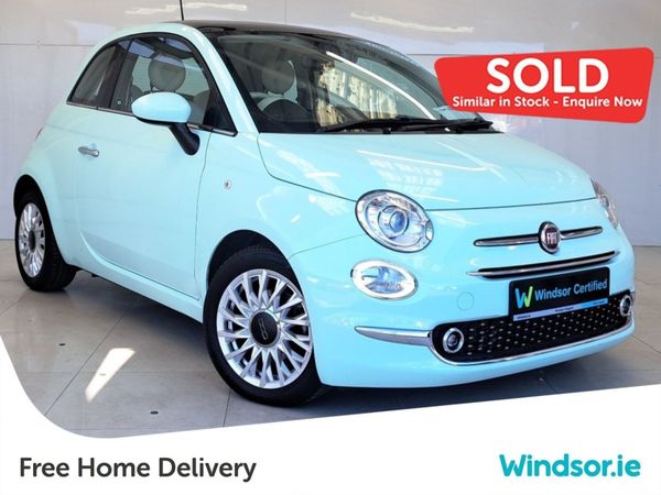 Fiat 500 Hatchback, Petrol, 2019, Green