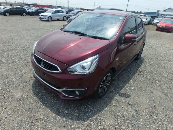 Mitsubishi Mirage Hatchback, Petrol, 2016, Red