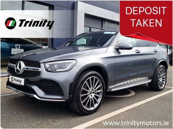 Mercedes-Benz GLC Coupe, Diesel Plug-in Hybrid, 2021, Grey