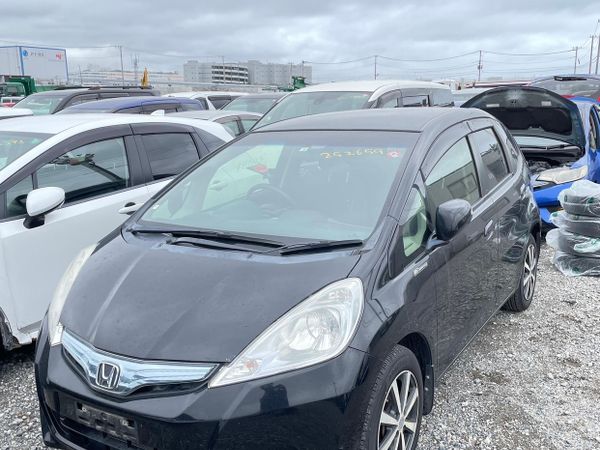 Honda Fit Hatchback, Petrol Hybrid, 2012, Black