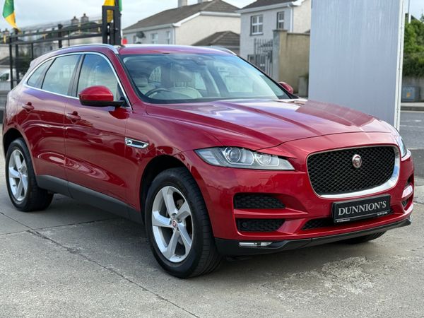 Jaguar F-Pace SUV, Diesel, 2016, Red