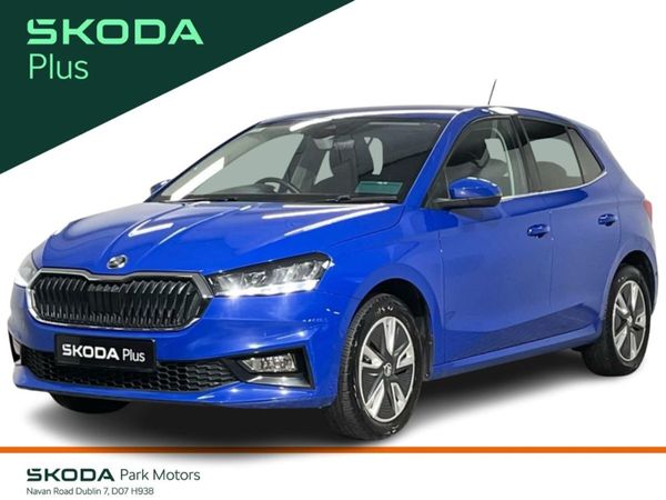Skoda Fabia Hatchback, Petrol, 2023, Blue
