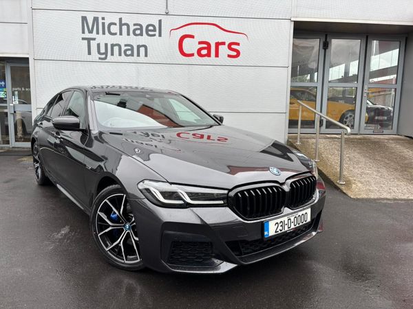 BMW 5-Series Saloon, Petrol Hybrid, 2023, Grey
