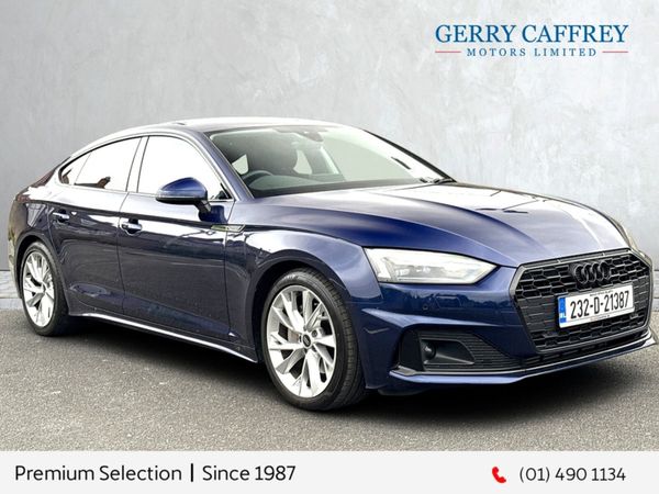 Audi A5 Hatchback, Petrol, 2023, Blue