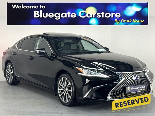 Lexus ES Saloon, Petrol Hybrid, 2021, Black