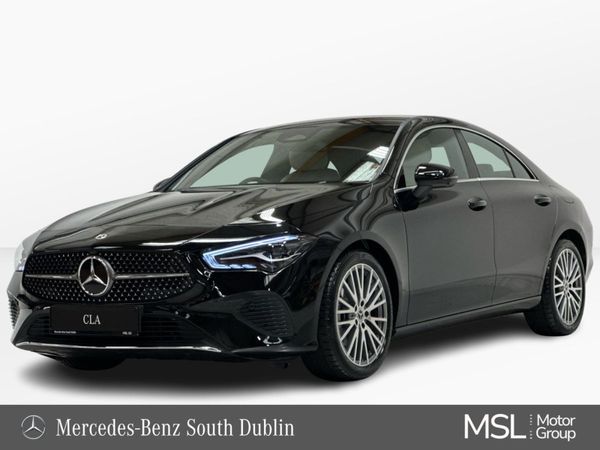 Mercedes-Benz CLA Saloon, Petrol Hybrid, 2025, Black