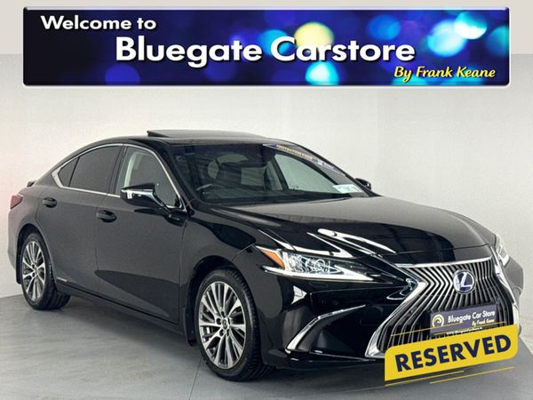 Lexus ES Saloon, Petrol Hybrid, 2021, Black