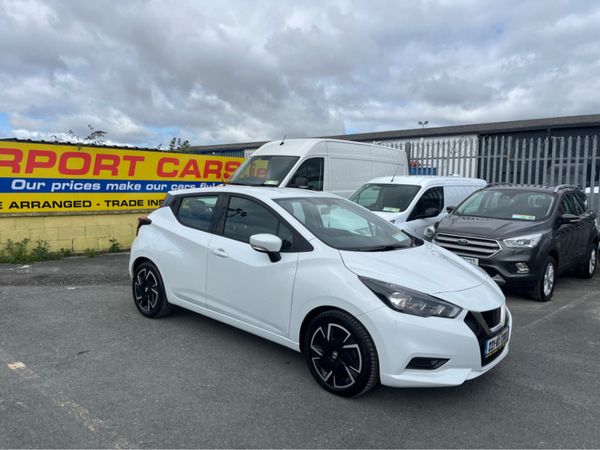Nissan Micra Hatchback, Petrol, 2022, White
