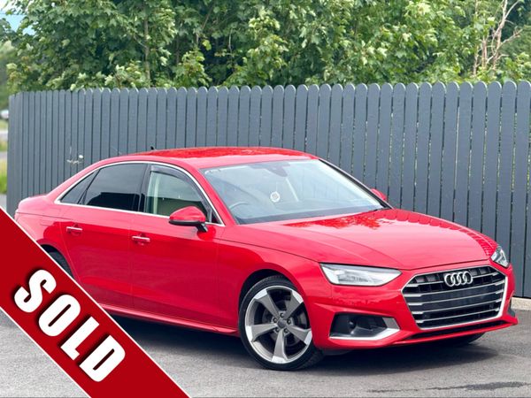 Audi A4 Saloon, Diesel, 2021, Red