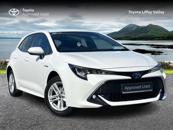 Toyota Corolla Hatchback, Petrol Hybrid, 2020, White