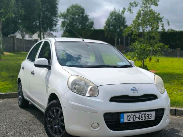 Nissan March Hatchback, Petrol, 2012, White