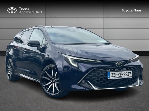 Toyota Corolla Estate, Petrol Hybrid, 2023, Blue