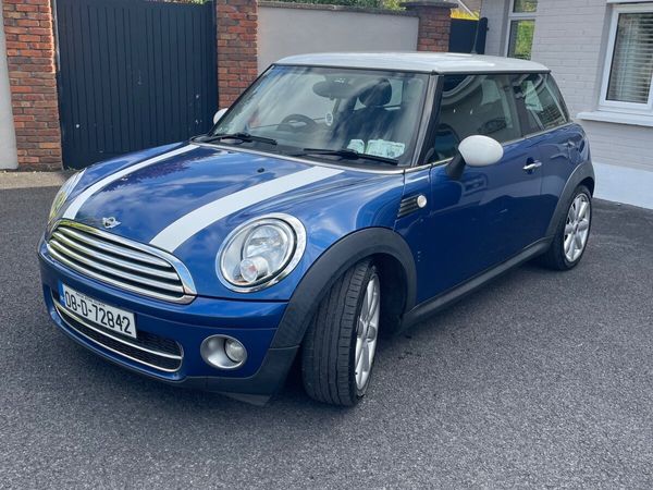 Mini Cooper Hatchback, Diesel, 2008, Blue