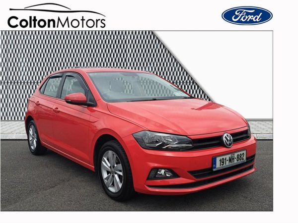 Volkswagen Polo Hatchback, Petrol, 2019, Red