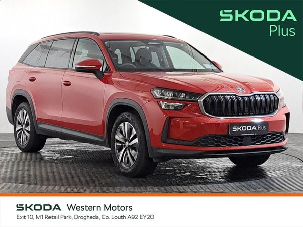Skoda Kodiaq SUV, Diesel, 2024, Red