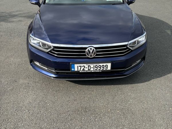 Volkswagen Passat Saloon, Diesel, 2017, Blue