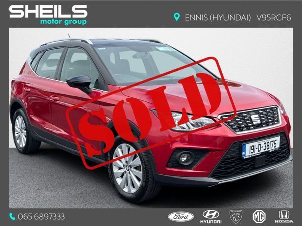 SEAT Arona SUV, Diesel, 2019, Red