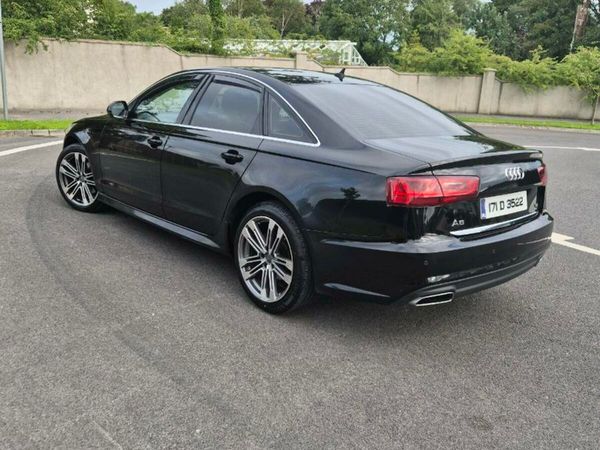 Audi A6 Saloon, Diesel, 2017, Black