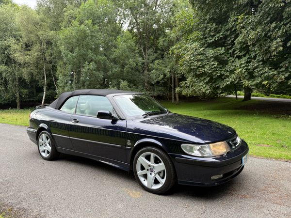 Saab 9-3 Convertible, Petrol, 2001, Blue