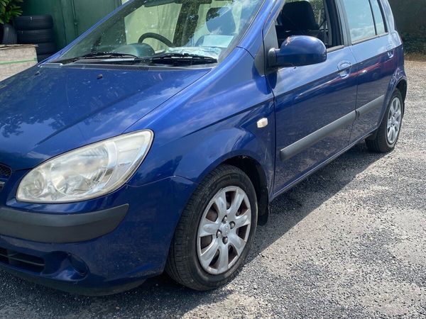 Hyundai Getz Hatchback, Petrol, 2007, Blue