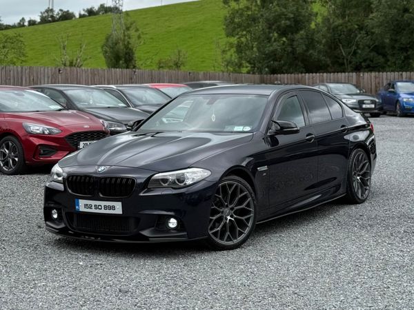 BMW 5-Series Saloon, Diesel, 2015, Black