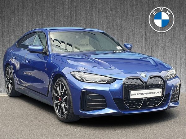 BMW i4 Hatchback, Electric, 2022, Blue