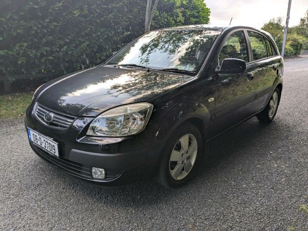Kia Rio Hatchback, Petrol, 2008, Black