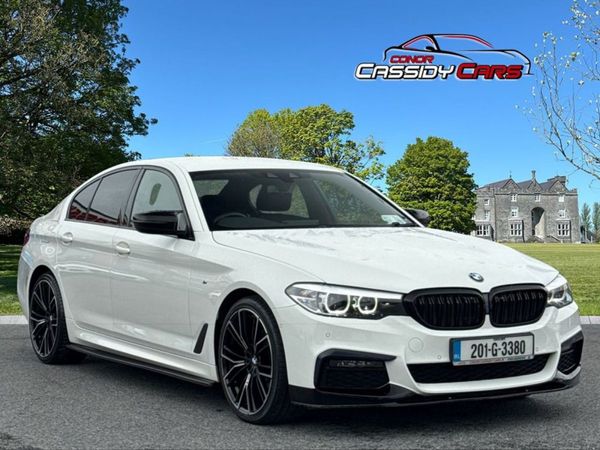 BMW 5-Series Saloon, Diesel, 2020, White