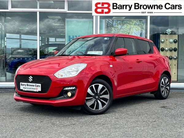 Suzuki Swift Hatchback, Petrol, 2020, Red