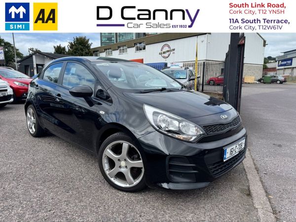 Kia Rio Hatchback, Petrol, 2016, Black