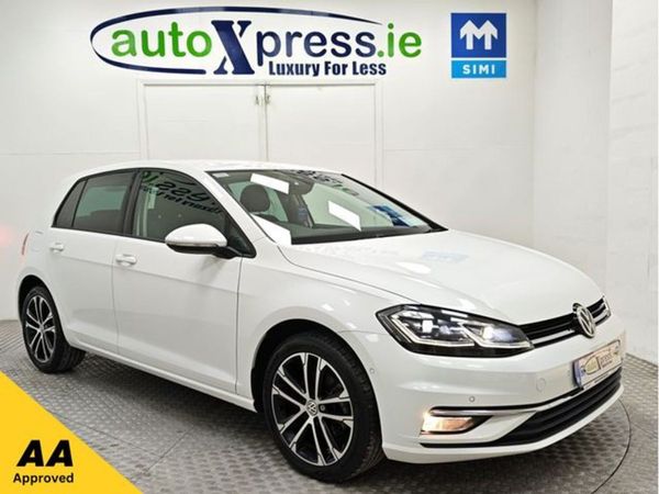 Volkswagen Golf Hatchback, Diesel, 2019, White