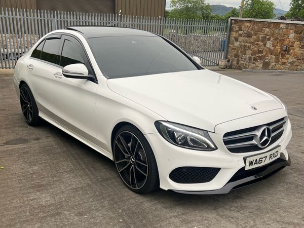 Mercedes-Benz C-Class Saloon, Diesel, 2017, White