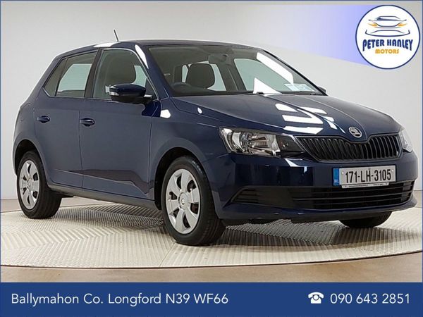 Skoda Fabia Hatchback, Petrol, 2017, Blue
